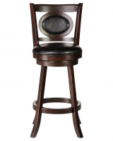 Стул барный DOBRIN CHAD BAR, капучино, чёрный Стул барный DOBRIN CHAD BAR, капучино, чёрный