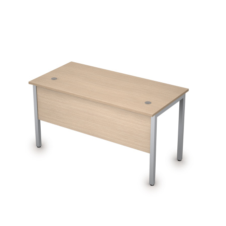 Стол рабочий  2МД.109 дуб/алюминий матовый