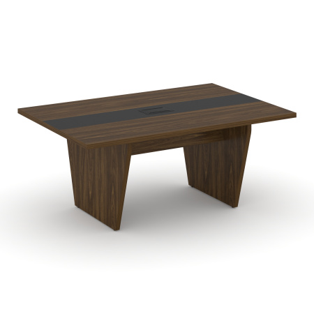 Стол переговорный COR.PRG-18 Орех лоренцо/Графит