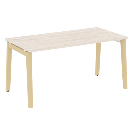 Стол письменный OW.SP-4.8 Денвер светлый/Дуб светлый/Белый металл