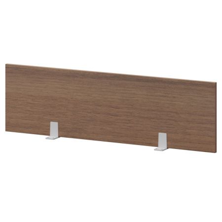 Экран для одиночного стола СМЭ18-12 Орех/Белый