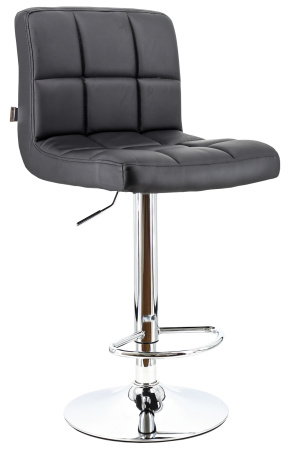 Стул Барный Everprof Asti Экокожа Черный