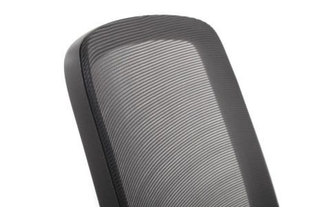 Кресло Fast W-207 Чёрный пластик/Чёрная сетка 60-62-97*105