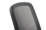 Кресло Fast W-207 Чёрный пластик/Чёрная сетка 60-62-97*105