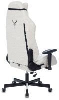 Кресло игровое Knight T1 молочный экомех с подголов. крестов. металл