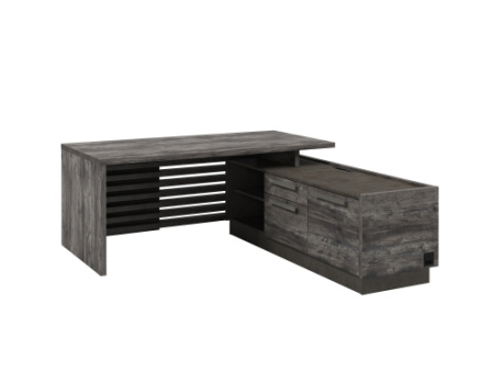 Стол Z-218пр.1000 правый с блоком розеток. Размер: 1800*900/2030*750 мм