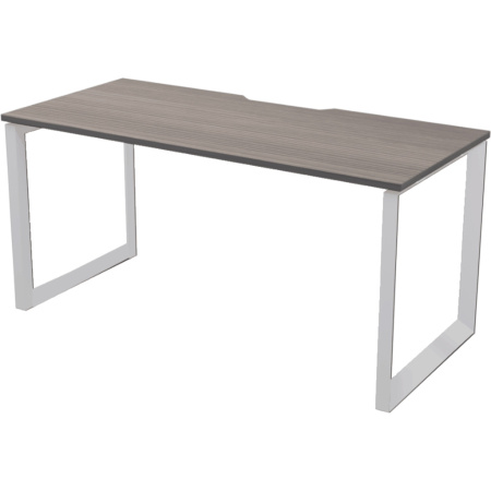 Стол на металлокаркасе НТМП.О-120 Лиственница/Белый