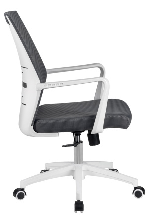 Кресло Like RCH B819 Белый пластик/Серая сетка
