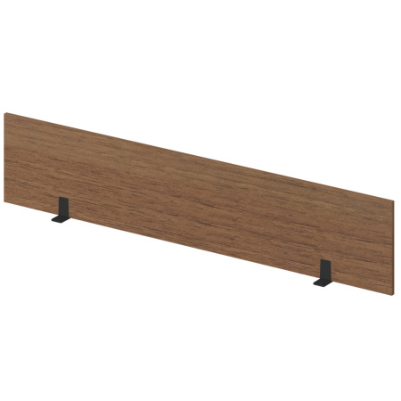 Экран для одиночного стола СМЭ18-18 Орех/Антрацит