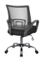 Кресло RCH 8085JE Серая сетка/Хром крестовина