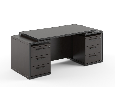 Стол 2-х тумбовый TDT 197.A Венге Магия 1900х750х750