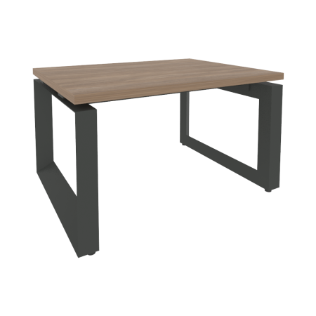 Стол журнальный на О-образном м/к O.MO-SJ-1 Дуб аризона/Антрацит металл 780*600*450