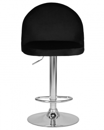 Стул барный DOBRIN MILANA, черный велюр (MJ9-101)