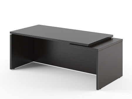 Стол руководителя TCT 209(R) венге магия 2000х900х750