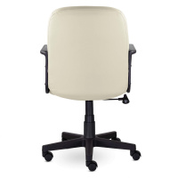 Кресло BRABIX "Top MG-333", с подлокотниками, кожзам, бежевое, 532554