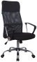 Кресло Smart RCH 8074 Чёрная ткань/Чёрная сетка
