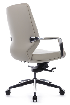 Кресло Alonzo-M В1711 Светло-серый (MB918) натуральная кожа 68*68*102-108